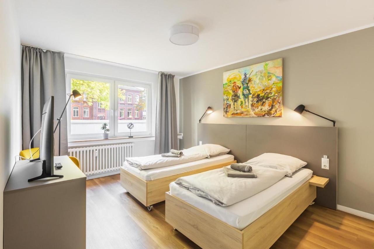 Glueck Auf Appartements Am Stadtpark 杜伊斯堡 外观 照片